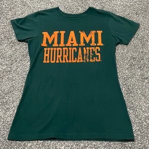 Women’s Miami Hurricanes t-shirt